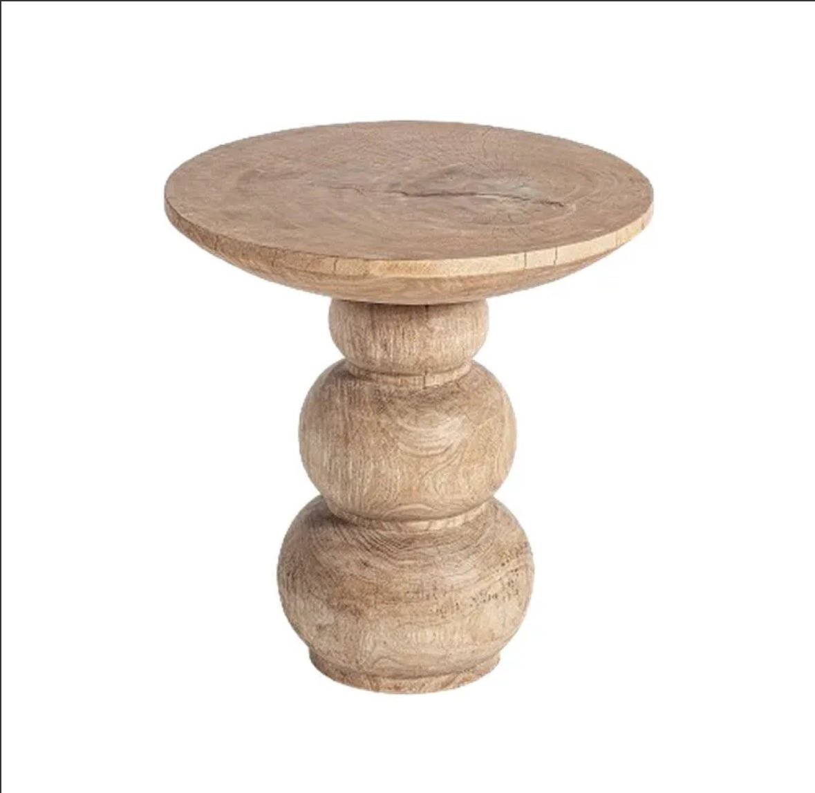 Rimini Side Table – Natural Mango Wood
